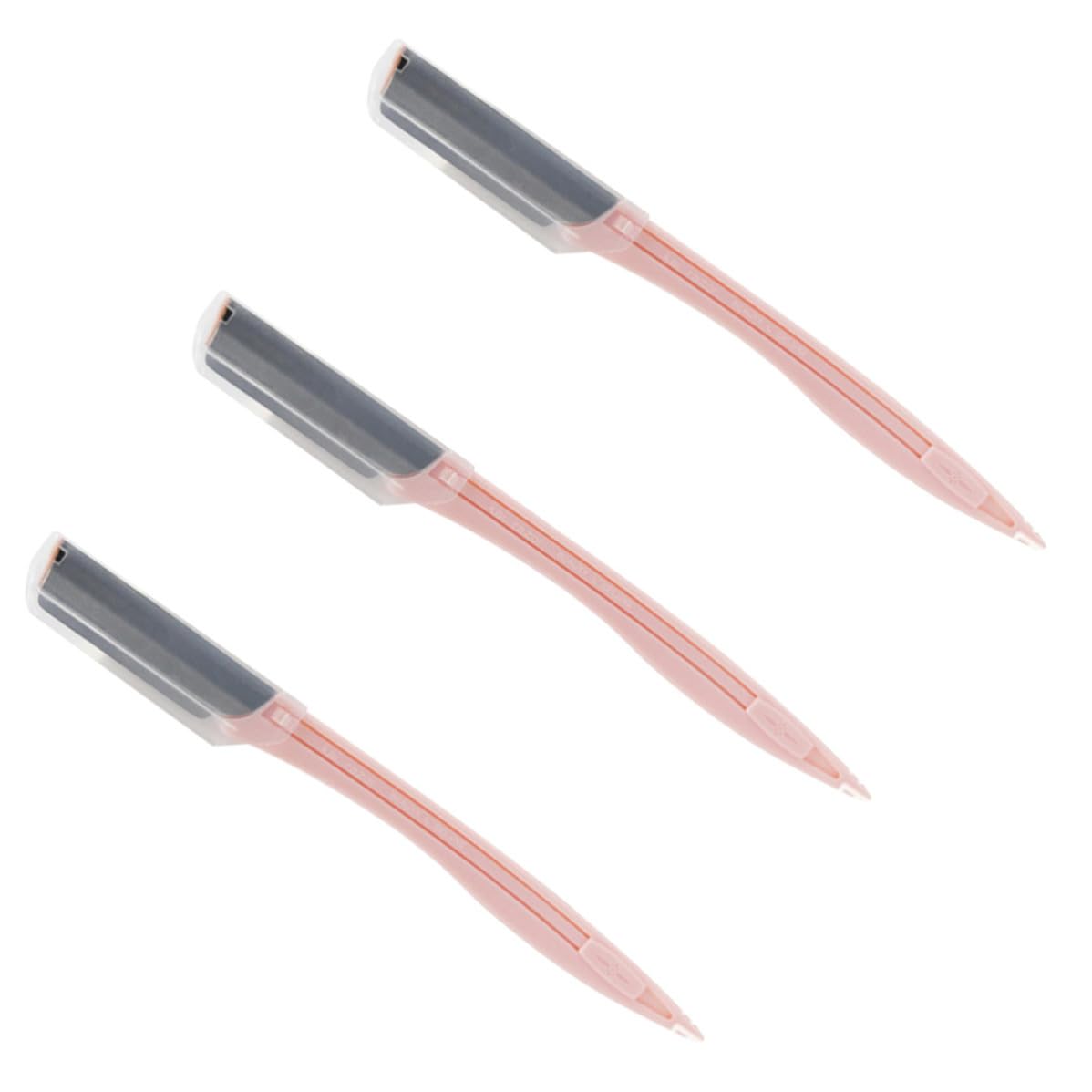 Eyebrow Razor Stainless Steel Makeup Tool Kit 3pcs for Women