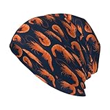 marinade crevette orange gingembre Ajustement et taille parfaits : le bonnet imprimé crevettes orange mesure 27,9 cm de hauteur avec une circonférence de 53,3 à 58,4 cm, offrant un ajustement parfait à la plupart des tailles de tête. Son matériau extensible s'adapte à différentes formes de tête, ce qui en fait le bonnet idéal pour les femmes et les hommes