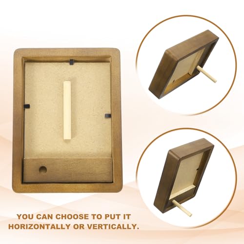 Cadre photo en bois stable pour protéger vos petits formats