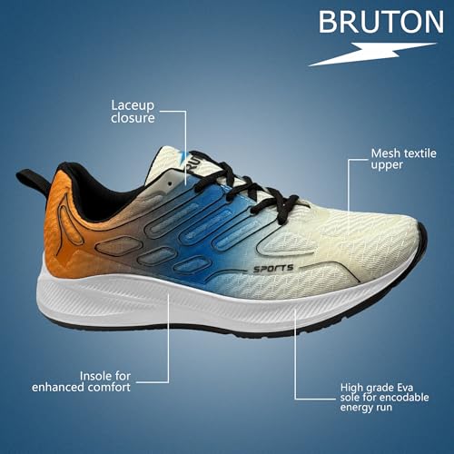 Image of BRUTON TRUMP-730 EVA Lite Sport Shoes Running Shoes for Men