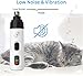 EZGHAR Silent Groom Pro, 2024 Premium Silent Grind Pro Dog Nail Trimmer, Rechargeable Micro Precision Electric Dog Nail Clippers for Grooming, Pet Nail Grinder Quiet for Dogs (1PC+1 Replacement Head)
