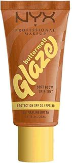 كريم أساس وتنت البشرة باترميلت جليز سوفت جلو مزود بمعامل حماية من الشمس 30 ويدوم لمدة 12 ساعة من ان واي اكس بروفشنال ميك اب، برالين بوتا