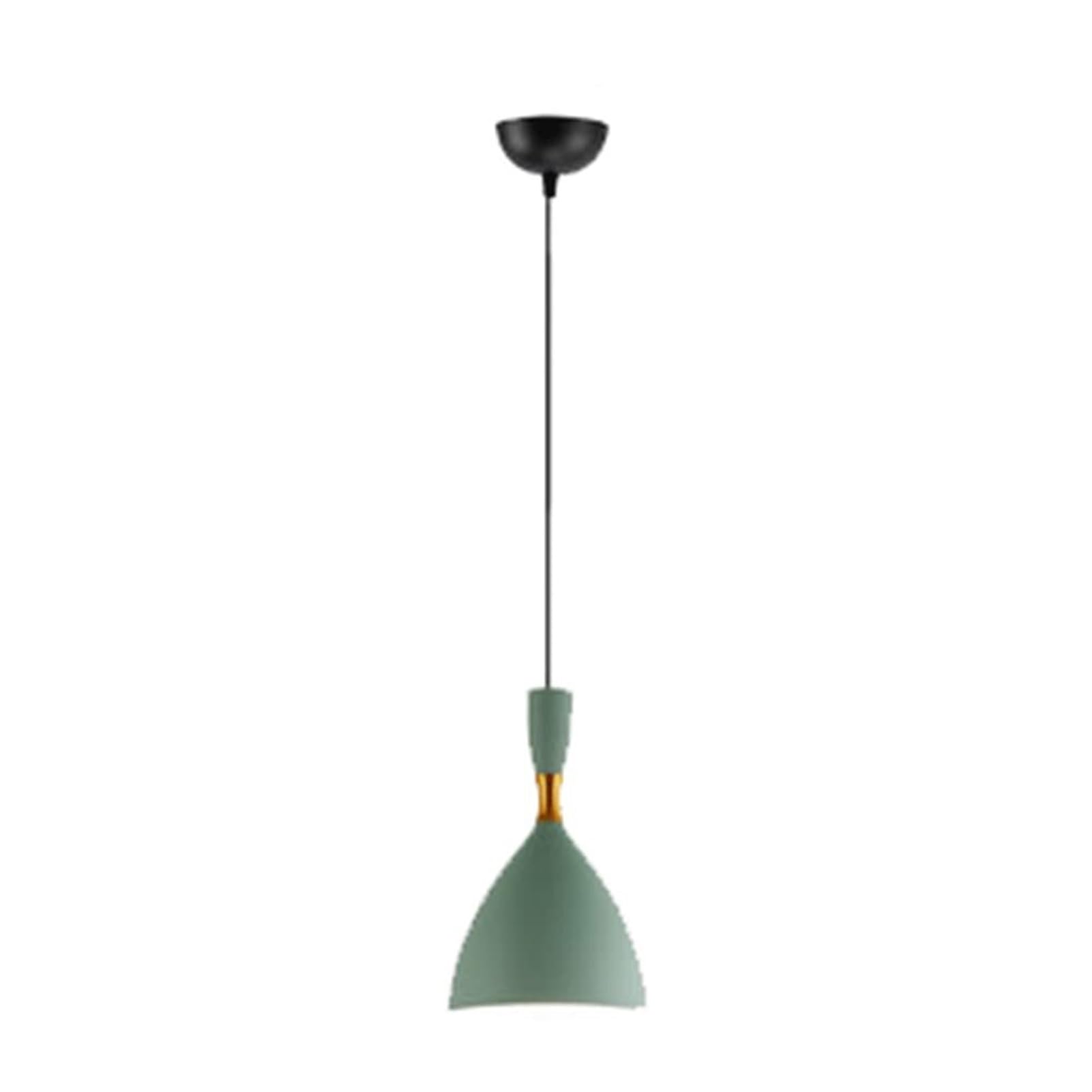 KBUUKYYXouy Macaron Simplicity Italian Elegant Metal Chandelier Bohemian Hanging Light Color Ceiling Fixture for Kitchen Island Dining Room Over Sink(Green,6.6in*11.4in)