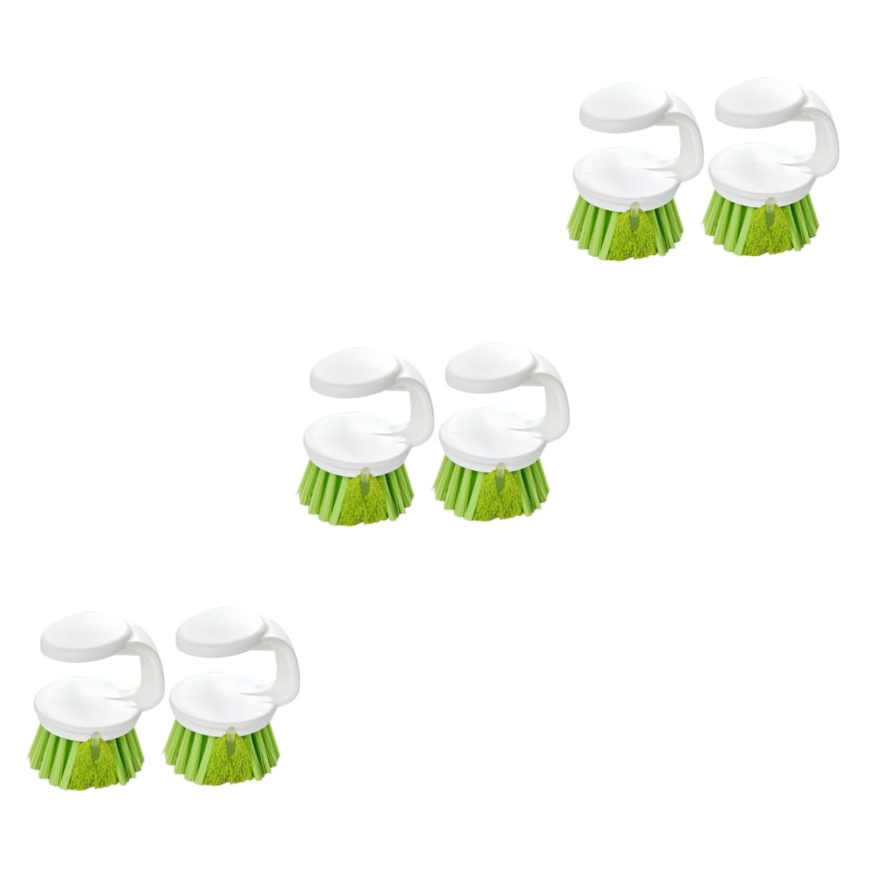 3 Series Cepillo De Limpieza De Platos Y Utensilios De Cocina De Cepillo Ergonomico Fregar Platos Cocinas Ollas Y Sartenes Material Resistente Y Flexible 2 Piezas X 3