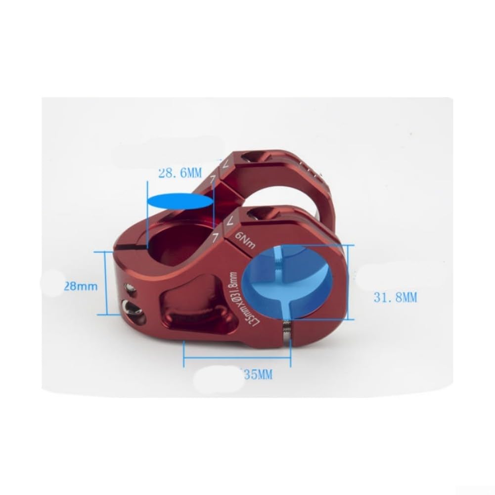Potence Guidon 31.8mm Alliage Aluminium 6061 Léger