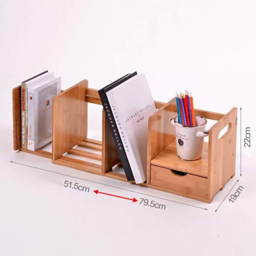 ZHG Schreibtisch-Regale, einfache Bücherregale für Bücher, Bücherregale für Schüler, Schreibtisch-Regale, Aufbewahrungsregale, Finishing-Rack, Büro-Regale,A1