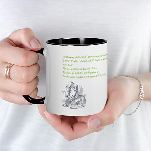 Taza de cerámica CafePress 11 oz blanca miniatura 5