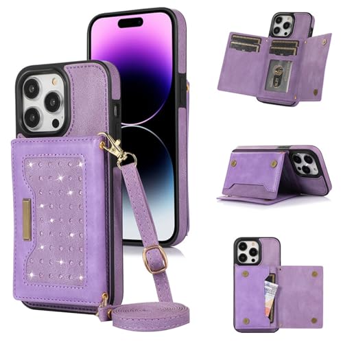 Étui portefeuille antichoc iPhone 15 Pro Max protège votre écran des chutes et rayures