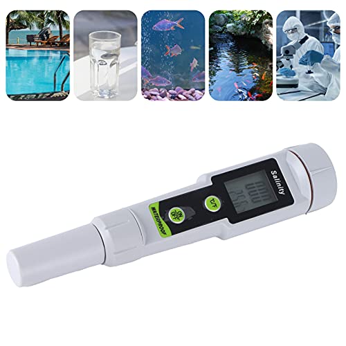 Compteur de salinité pour piscine d'eau salée et eau de mer ABS - 8