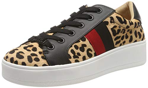 steve madden belle sneaker leopard
