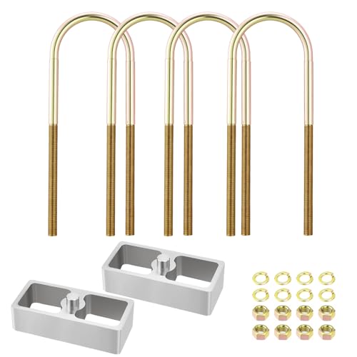 Universal Leaf Spring Lowering Block Kit, 1.5 Inch, 2-1/2