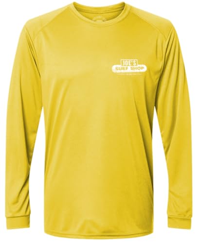 JOES SURF SHOP Men's Vintage Beach UPF 50 Long Sleeve Sun Shirt XS-4XL2