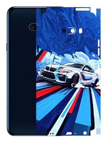 Image of AtOdds - Full Body Back Screen Guard Protector Film - Lamination Wrap Skin Sticker Compatible with LG G8X ThinQ | Scratchproof Matte Finish (BWM)