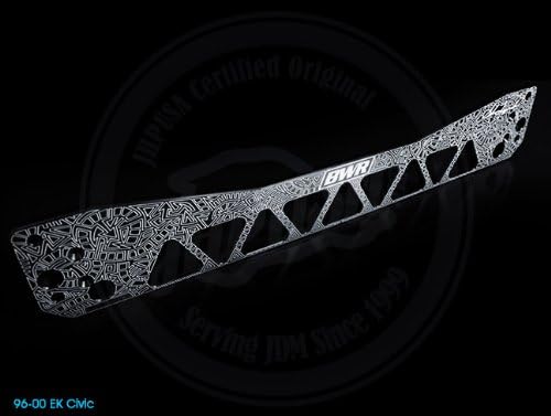 BWSC-0305-ENG-SL-BK Blackworks- Subframe Brace: Civic 96-00 (SL Limited Enraved Series)