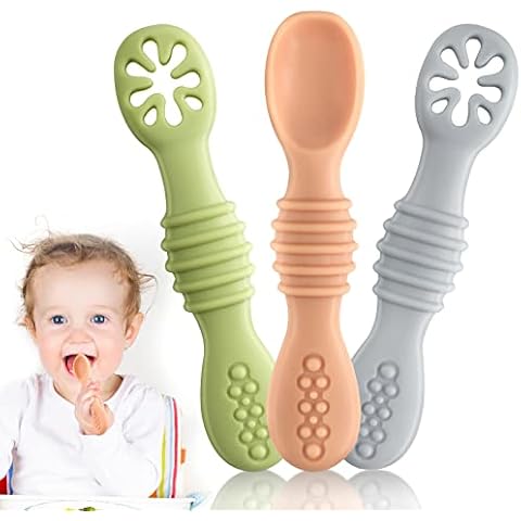 Annhao 3 Piezas precucharas bebe de silicona antibacteriana Cover