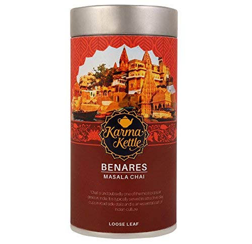 Karma kettle Benares Indian Masala Chai Original Masala Tea 100 GMS Loose Leaf (B073S5Y7QZ) Amazon Price History, Amazon Price Tracker