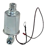 Rareelectrical 12V Electric Fuel Pump 2.5-4.5 Psi Compatible With Wisconsin E11021 Tmd27f00538 Vh4d Vg4d Vf4d W4-1770 Continental Engine Bobcat Case John Deere Skid Loader Generator Welder 25-30 Gph