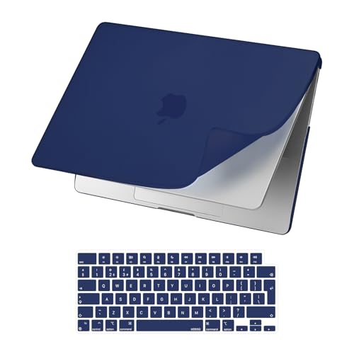 Funda MacBook Pro 16 para oficina y viajes carcasa ligera mate MOSISO Azul Medianoche A2991