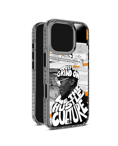 Image of DailyObjects We The Hustle Cultre Stride 2.0 Magnetic Case Cover Compatible with iPhone 16 Pro Max | Wireless Charging Slim Back Cover | 2 Layer Edge Protection & Shockproof