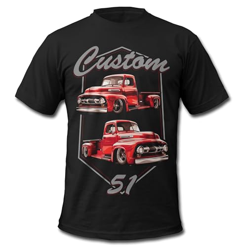 1951 F1 Truck Badge Vintage American Classic Car T-Shirt