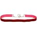 Twilight's Fancy 3/8" Plain Dark Red Burgundy Velvet Choker Necklace -- Size Large