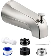 Dreyoo Universal Bath Tub Spout with Adapter, 5