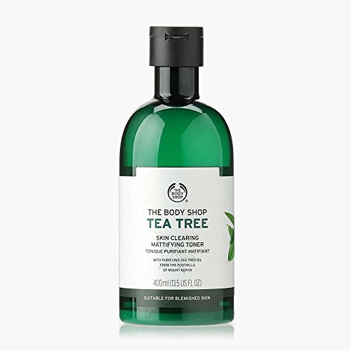 The Body Shop Tea Tree Skin Clearing Mattifying Toner, 13.5 Fl Oz (Vegan)
