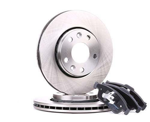 RIDEX 3405B0228 Serie/Kit Kit dischi e pastiglie Anteriore senza accessori con lamierino anticigolío per VW Golf VII Hatchback (5G1, BQ1, BE1, BE2)