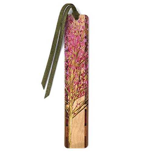 Cherry Tree Japanese Sakura Wooden Bookmark - Also Available with Personalization - Made in The USA