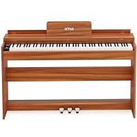 Amazon | IKTMI 電子ピアノ 88鍵盤 ハンマーアクション 88鍵盤 木製
