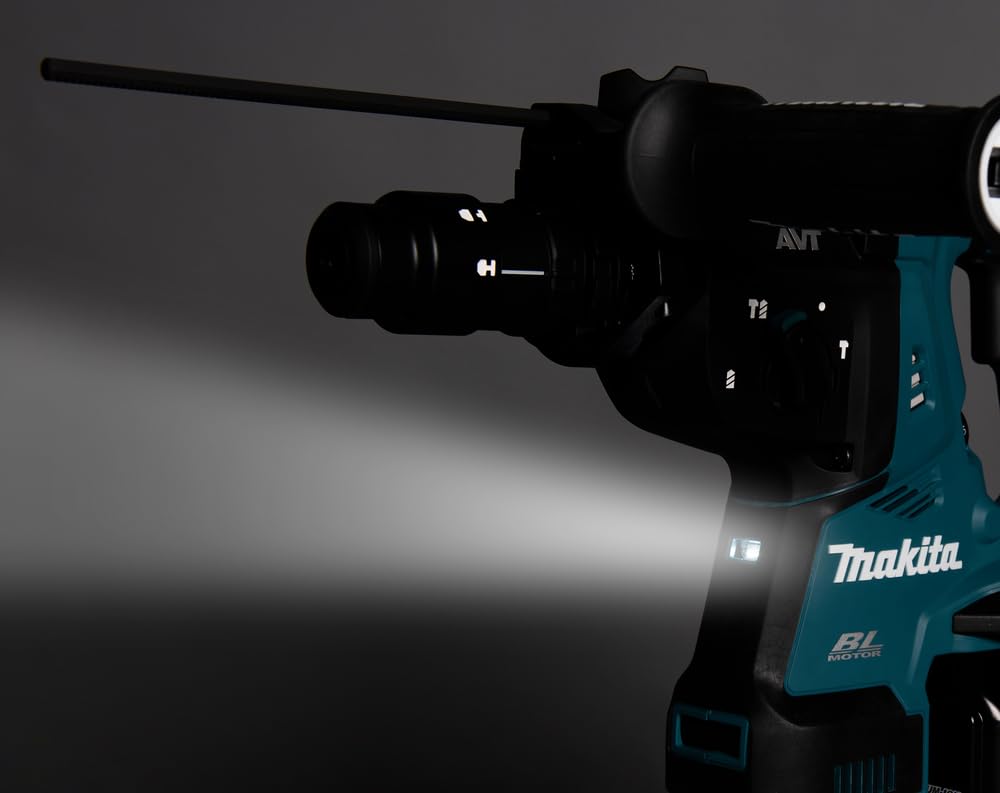 Makita Wiertarka DHR281PT2J, 18 V, Czarna, Niebieska