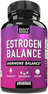 Estrogen Balance - Hormone Balance for Women with DIM- Menopause Relief, Estrogen Blocker and Hormonal Acne Treatment - Plus BioPerine - 60 Capsule