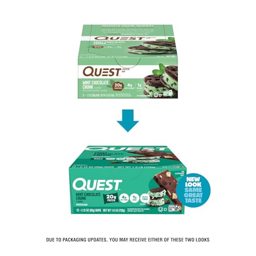 クエストニュートリション プロテインバー ミントチョコレートチャンク