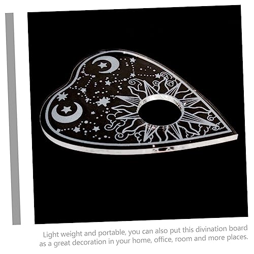 Cabilock 2 Piezas Marcador De Posición Tablero De Colocación De Cristal Claro Ceremonia Del Sol Tablero Accesorio De Adivinación Tablero De Adivinación Centro De Mesa Plancha De - imagen 3