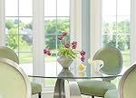 Rustic Farmhouse Textured Ceramic Vase, Handcrafted Distressed White Pottery Flower Vase for Centerpiece, Decorative Vases for Living Room, Kitchen, Bedroom, Office Decor, Gift & Weddings