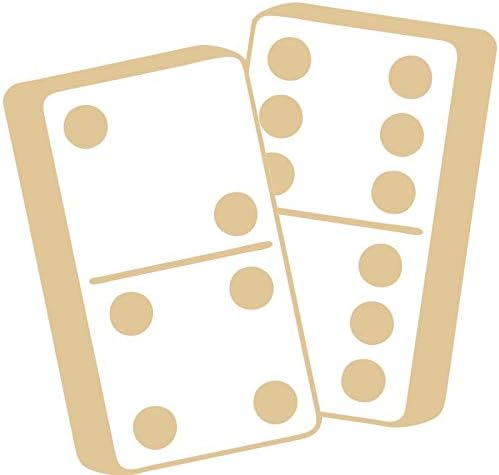 Miniatura 2 de Crown Awards Placas de dominó, premio de placa de trofeo de juegos de dominó grabados personalizables, gran regalo de dominó personalizable