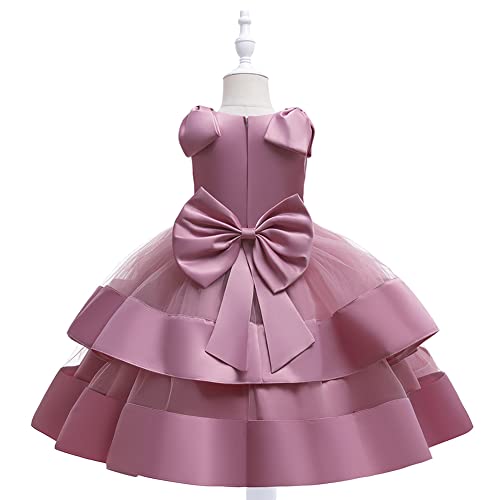 Vestidos para niños con cuentas de flores de alta calidad ceremonial 3