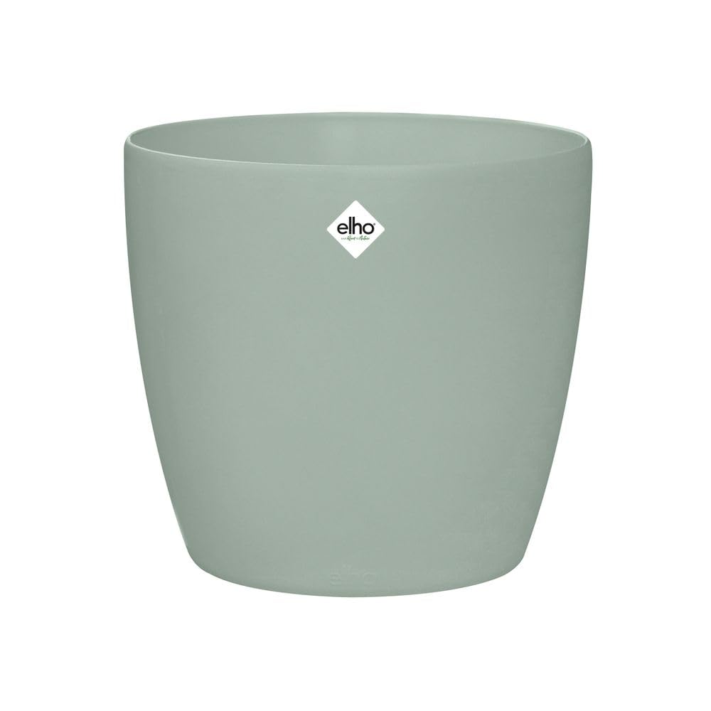 elho brussels round wheels 35cm flower pot - Sorbet Green