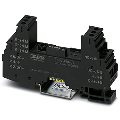 PHOENIX CONTACT PT-IQ-PTB-BE-UT Basiselement für das Versorgungs- und Fernmeldemodul PLUGTRAB PT-IQ-PTB, 51.5mm Länge, 17.7mm Breite, 91.1mm Höhe