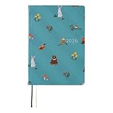 ほぼ日手帳 2026 HON タイ&チーフ/in the forest [A6/1日1ページ/1月/月曜はじまり]