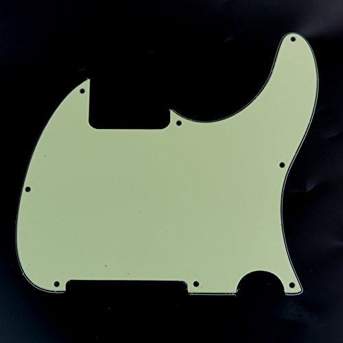 Replacement Guitar Pickguard For G&L ASAT Classic Solamente Esquire,3ply Mint Green