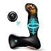 Vibrating Anal Vibrator Prostate Massager with Thrusting Ring Up & Down 8 Vibration,CHEVEN Butt Plug G spot Stimulator Remote Control Rechargeable Adult Male Anal Sex Toys for Men Women and Couples