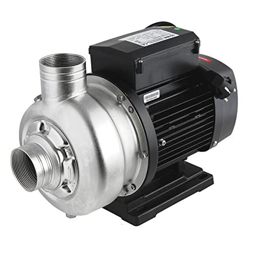 Edelstahl Gartenpumpe Kreiselpumpe Förderpumpe Jetpumpe Typ VORTEX 2,2kW - 46200L/h