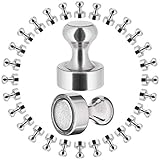 EDEL - Die Pinnwand Magnete sehen nicht nur elegant aus, sondern wurden auch aus hochwertigem Edelstahl gefertigt. Dadurch machen Sie einen vornehm zurückhaltenden und sehr edlen Eindruck.