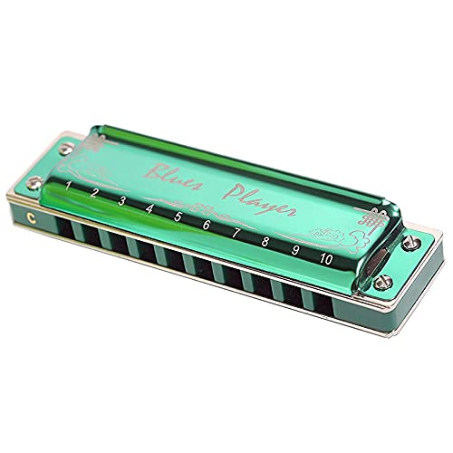 Harmonica Diatonic harmonica blues Player pr020 acrylique aluminium bois peigne 10 trous harpe phosphore bronze roseau… - Les Beatles, Paul McCartney, John Lennon, RIngo Starr, George Harrison Harmonica Diatonic harmonica blues Player pr020 acrylique aluminium bois peigne 10 trous harpe phosphore bronze roseau…