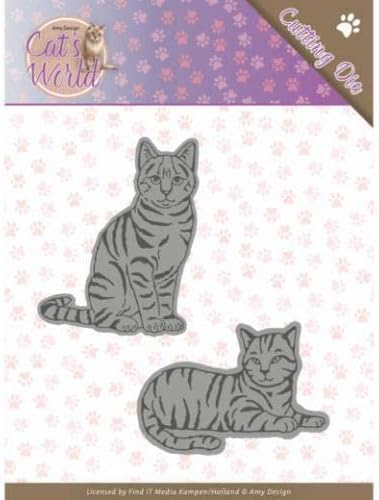Amy Design Cat's World Die-Sweet Cats -ADD10187