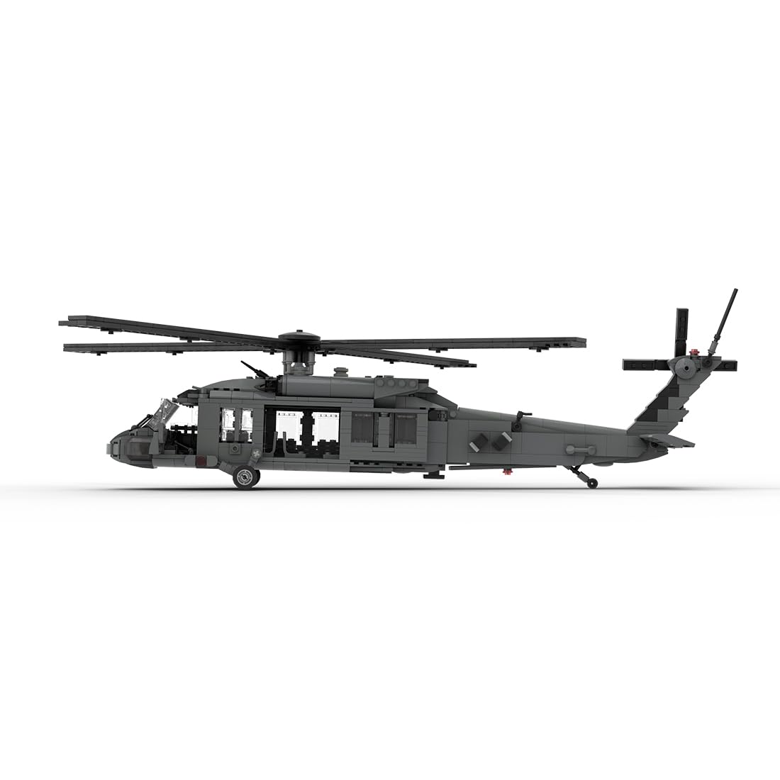 Amazon.com: KAROYD 1/35 Scale UH-60 BK Hawk Helicopter Building