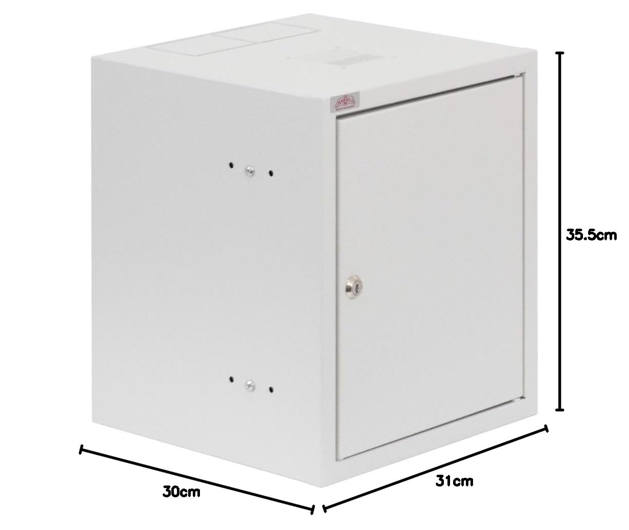 SABAJ M&D Armoire réseau 10 Pouces 6U Blanc