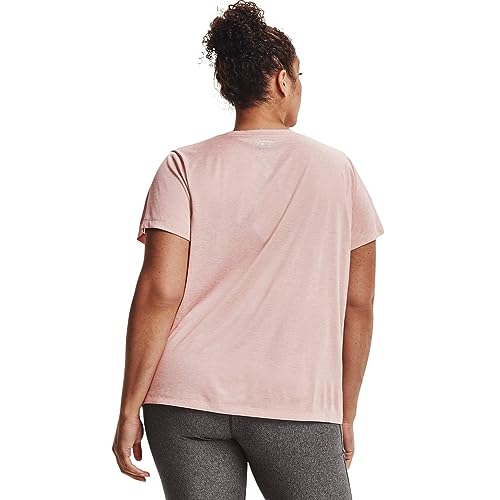 Image of Under Armour Plus Size Tech Solid Short Sleeve V-Neck