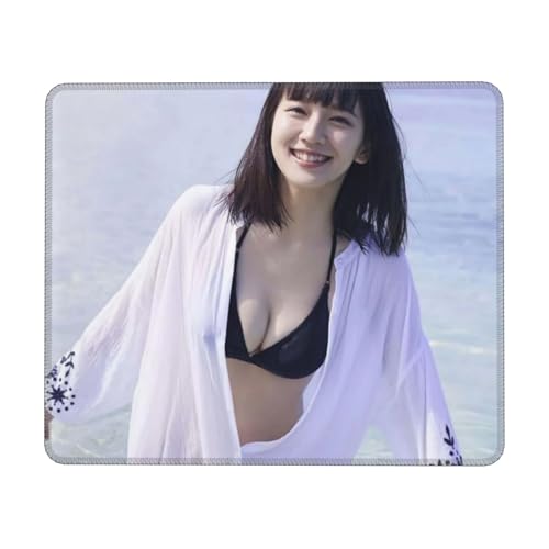 事務用品、吉岡里帆 マウスパッド 水洗い 滑り止め 耐久性が 多機能 おしゃれオフィスマウスパッド